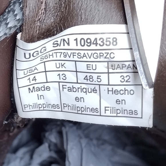 UGG Freamon Men's Suede Leather Lace Up Ankle Casual Chukka Boots Size 14 - Picture 11 of 15